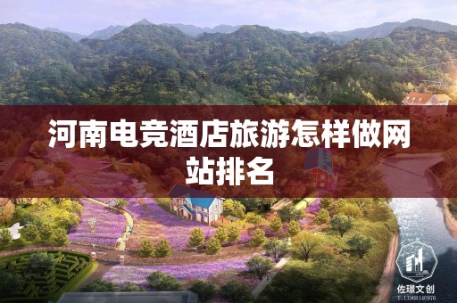 河南电竞酒店旅游怎样做网站排名