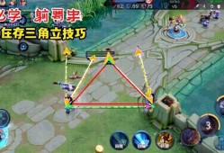 王者荣耀团战站位解析，射手生存三角位，王者荣耀射手必学，团战生存三角站位技巧
